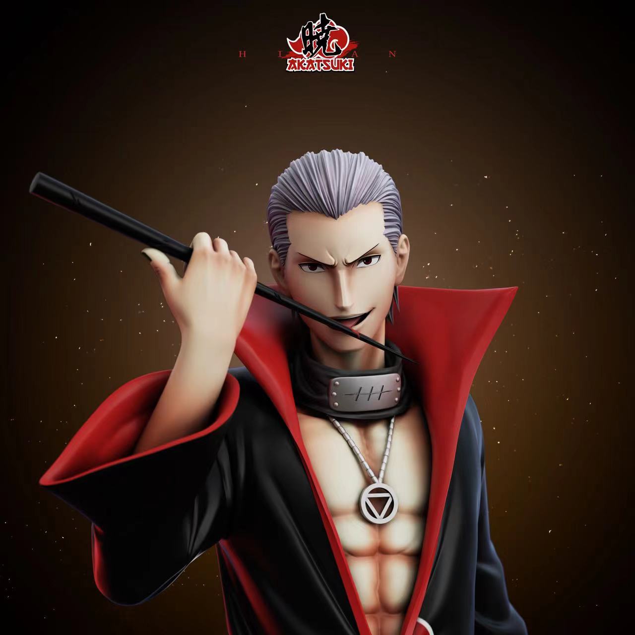 Naruto Hidan 1/6 statue GK-Akatsuki Studio Pre-sale