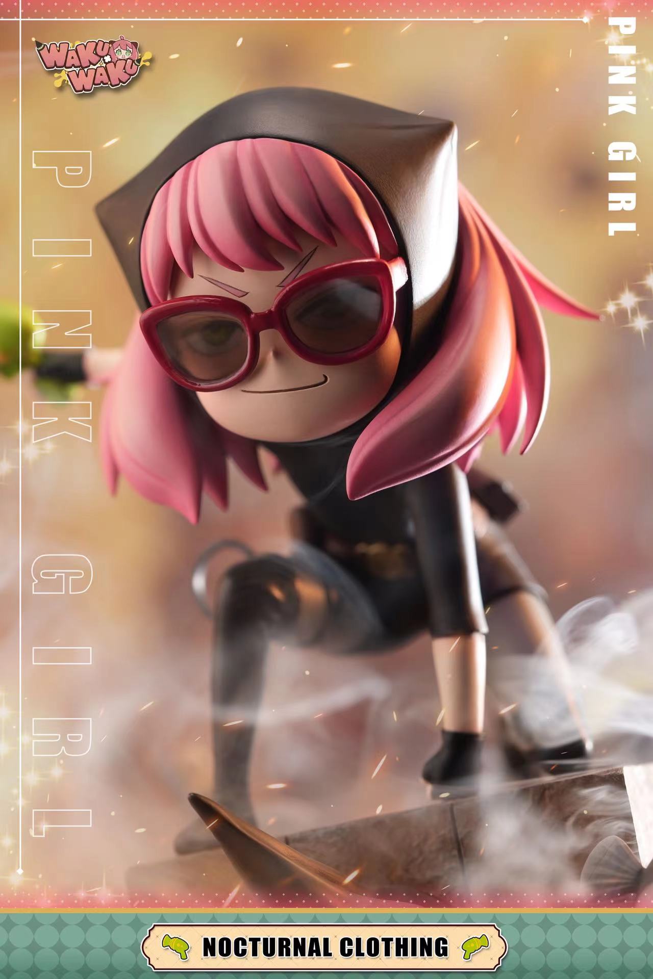 SPY X FAMILY - Black clothes Anya statue GK-WAKUWAKU Studio Pre-sale