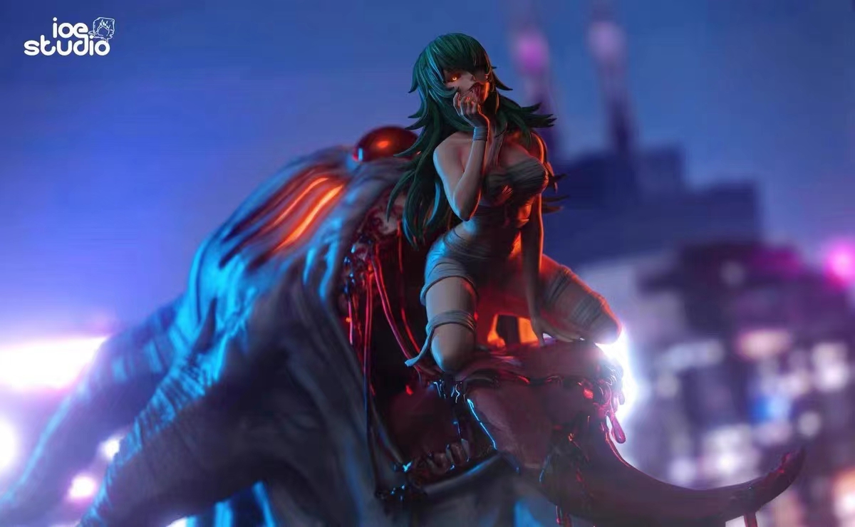 In stock - Tokyo Ghoul series Takatsuki Izumi & One-eyed Owl 1/6 statue GK-Ioe studio