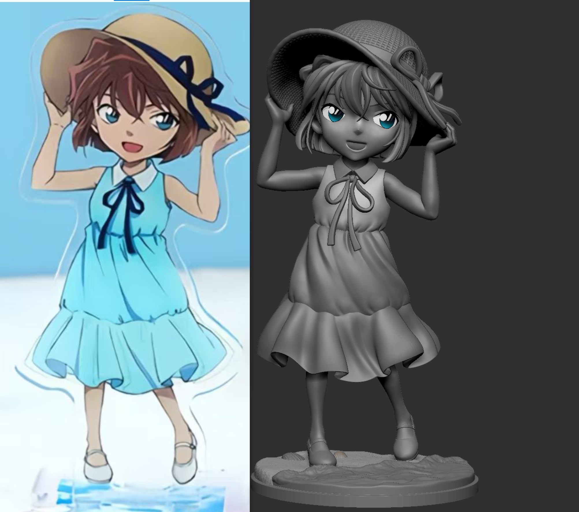 Detective Conan ​​ Ai Haibara Statue GK-RS Studio Pre-sale