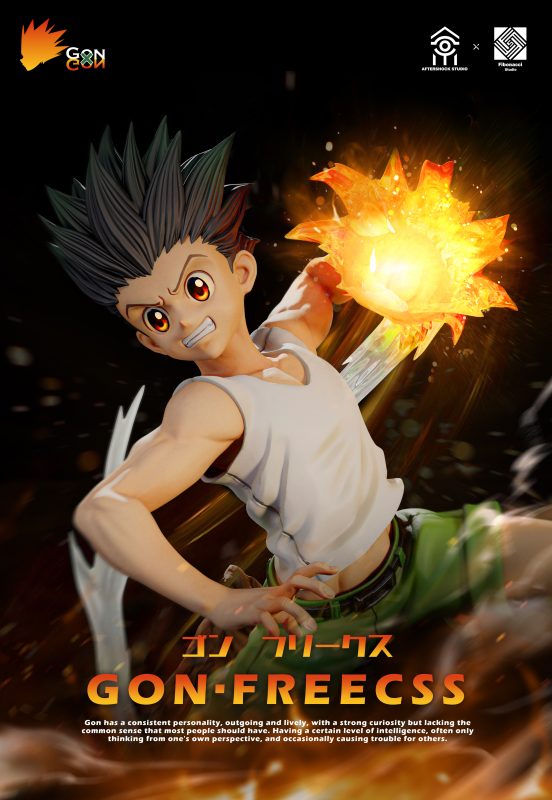 HUNTER × HUNTER Killua Zoldyck & Gon Freecss Statue(GK) -Aftershock Studio & Fibonacci Studio