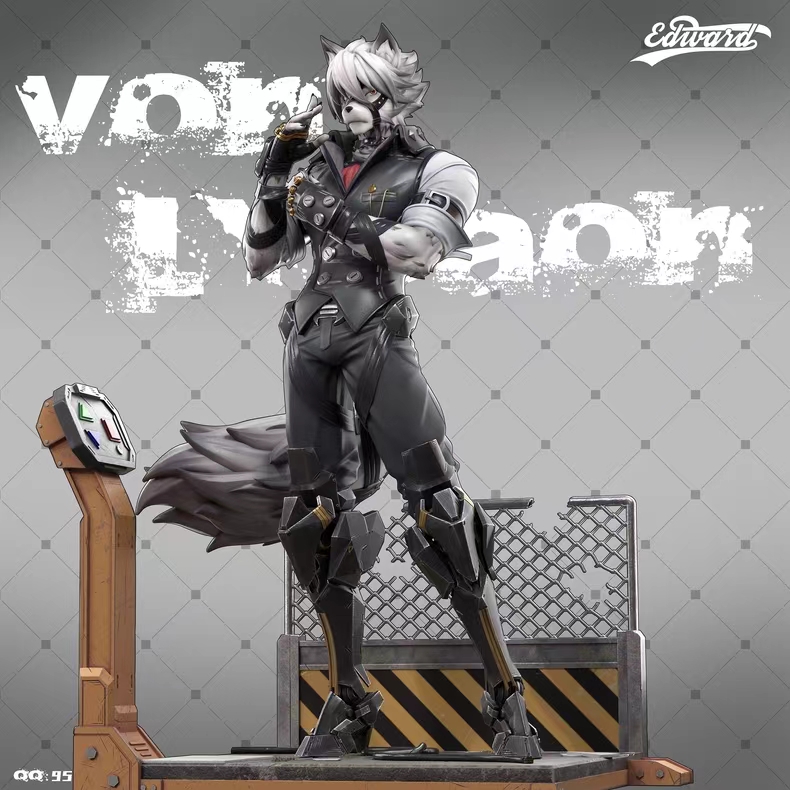 In Stock- Furikane Big Dog 1/6 Statue GK-Edward Studio