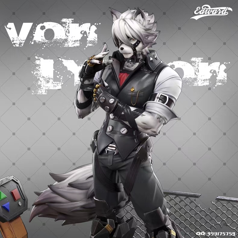 In Stock- Furikane Big Dog 1/6 Statue GK-Edward Studio