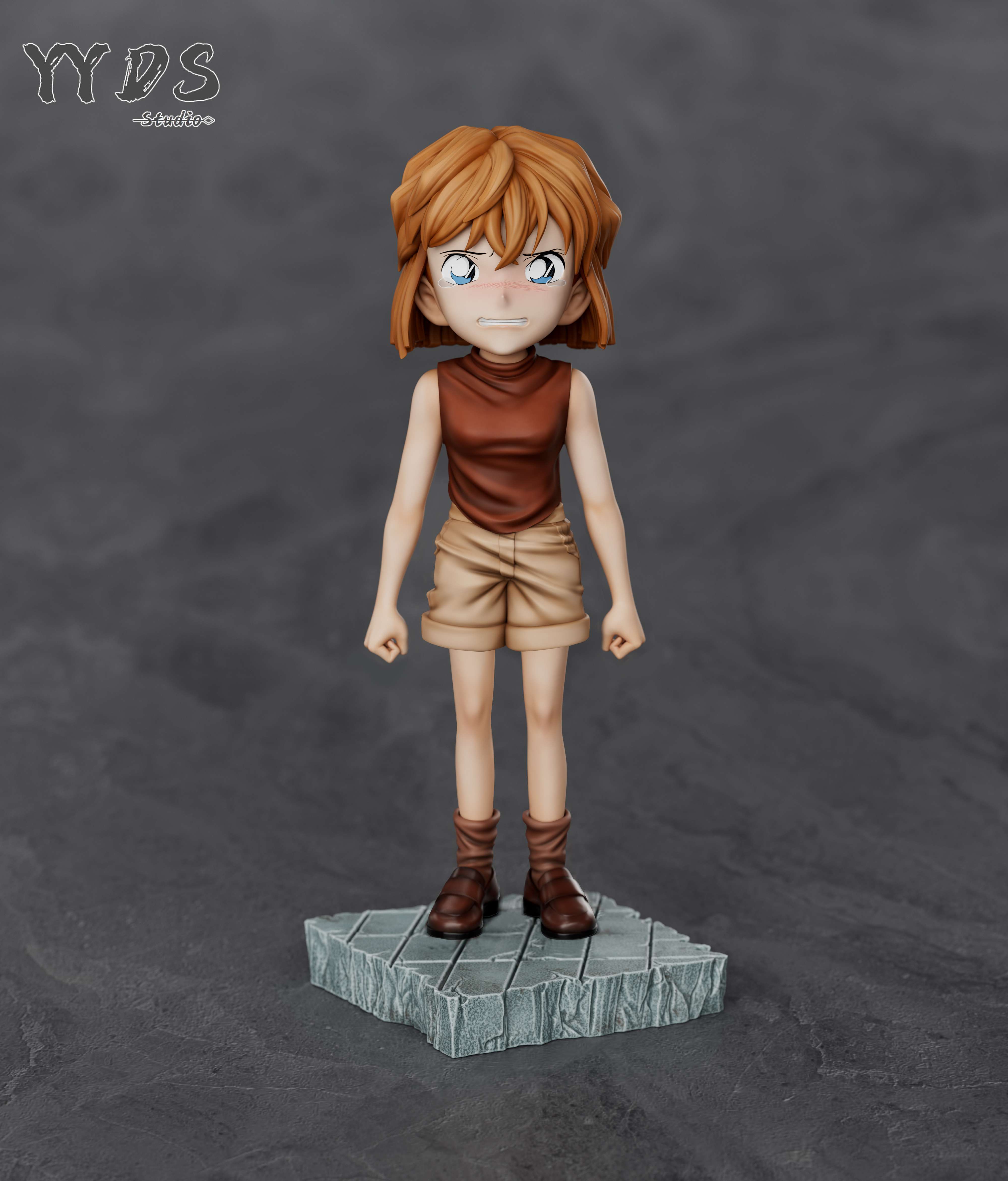  Detective Conan Fake Crying Ai Huihara 1/6 Statue GK-YYDS Studio Pre-sale
