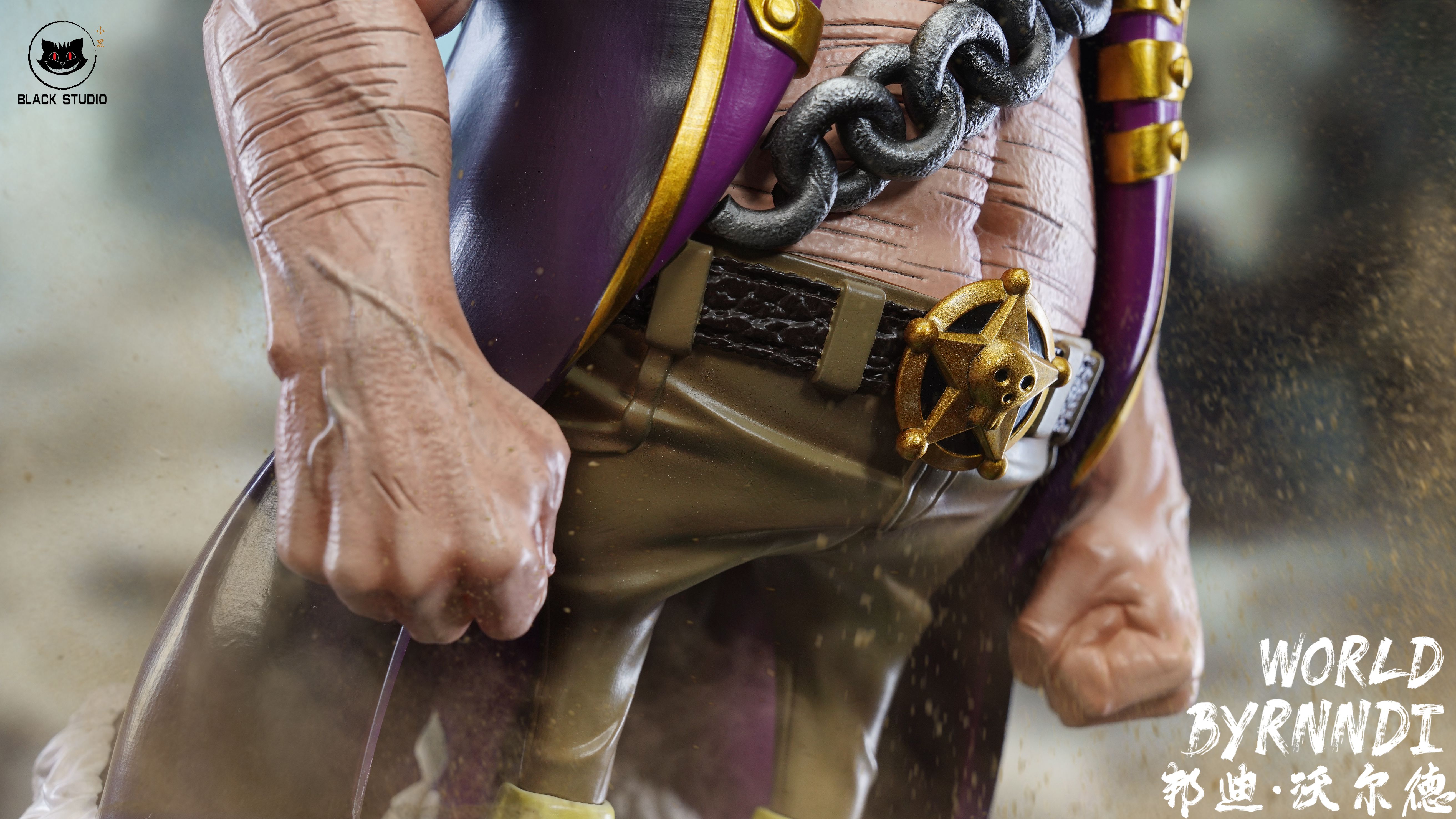 One Piece Private Series Movie Boss Byrnndi World Statue GK-Black Studio Pre-sale