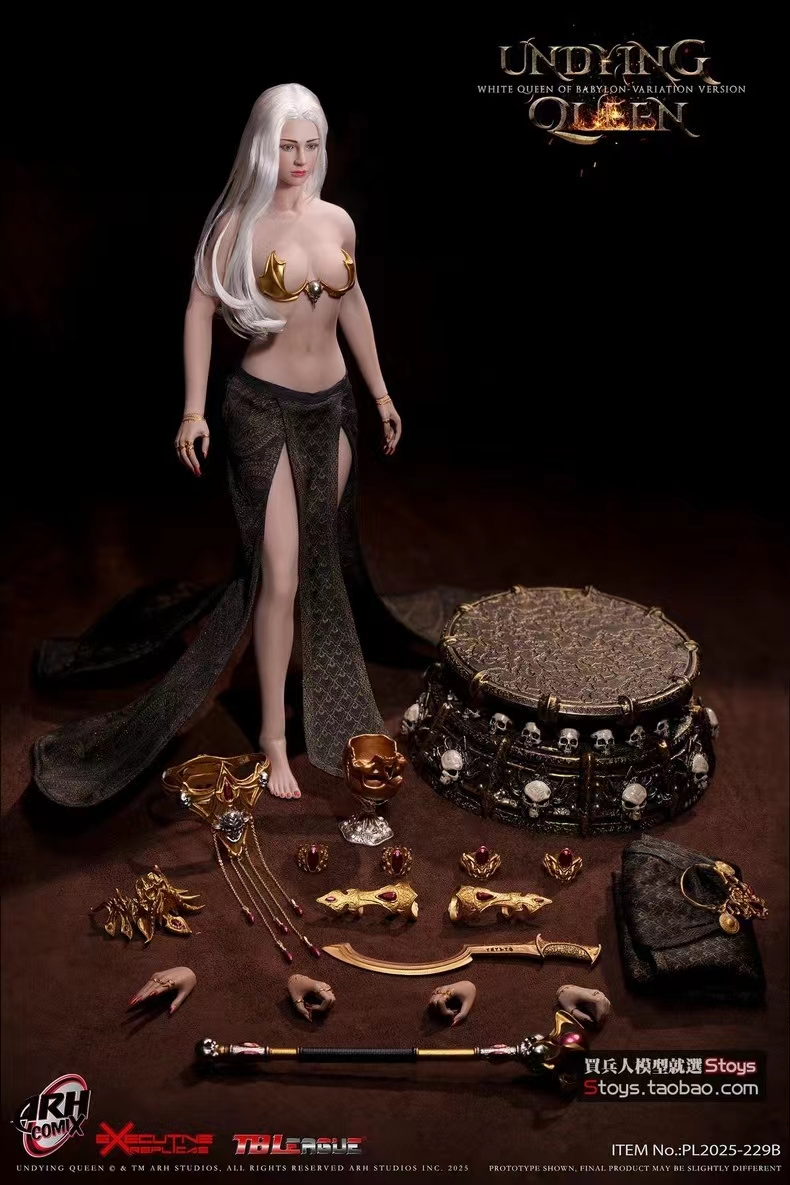 White Queen of Babylon 1/6 Scale Action Figure PL2025-229A & PL2025-229B (Licensed)-TBLeague Pre-sale-KWII-GK