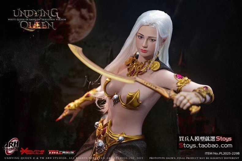 White Queen of Babylon 1/6 Scale Action Figure PL2025-229A & PL2025-229B (Licensed)-TBLeague Pre-sale-KWII-GK