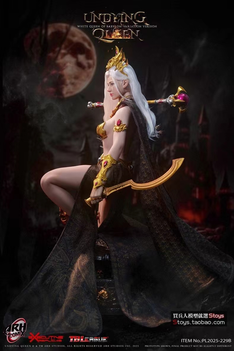 White Queen of Babylon 1/6 Scale Action Figure PL2025-229A & PL2025-229B (Licensed)-TBLeague Pre-sale-KWII-GK