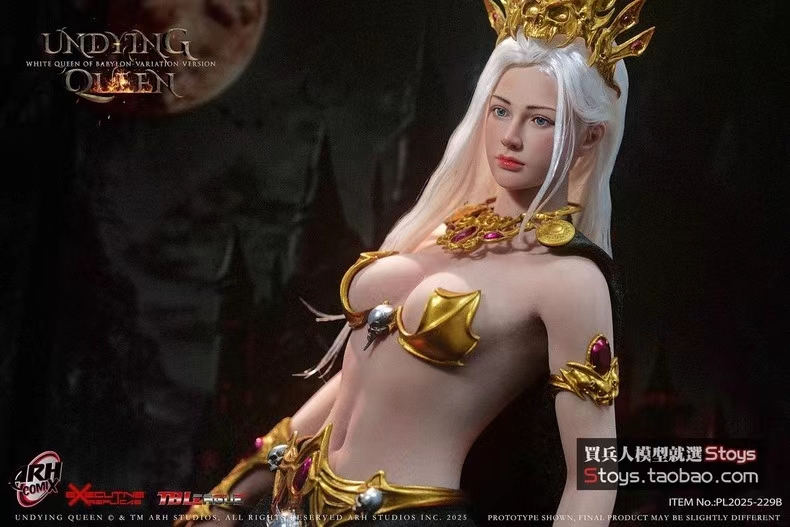 White Queen of Babylon 1/6 Scale Action Figure PL2025-229A & PL2025-229B (Licensed)-TBLeague Pre-sale-KWII-GK