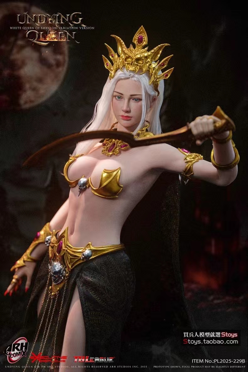 White Queen of Babylon 1/6 Scale Action Figure PL2025-229A & PL2025-229B (Licensed)-TBLeague Pre-sale-KWII-GK
