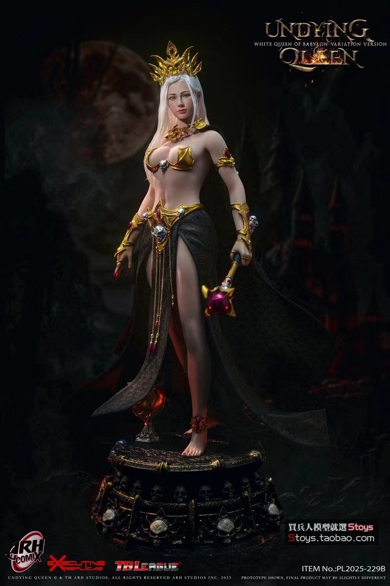 White Queen of Babylon 1/6 Scale Action Figure PL2025-229A & PL2025-229B (Licensed)-TBLeague Pre-sale-KWII-GK