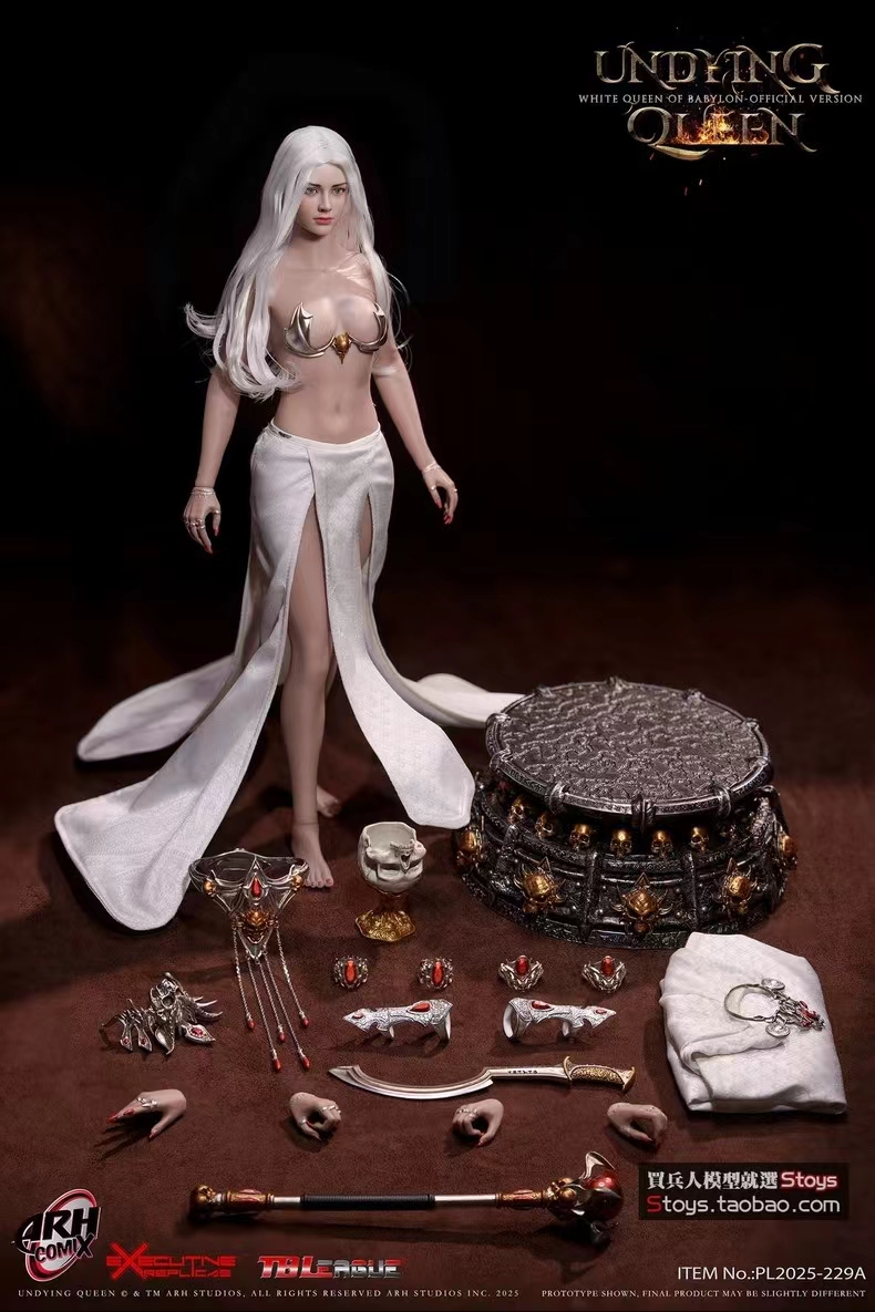 White Queen of Babylon 1/6 Scale Action Figure PL2025-229A & PL2025-229B (Licensed)-TBLeague Pre-sale-KWII-GK