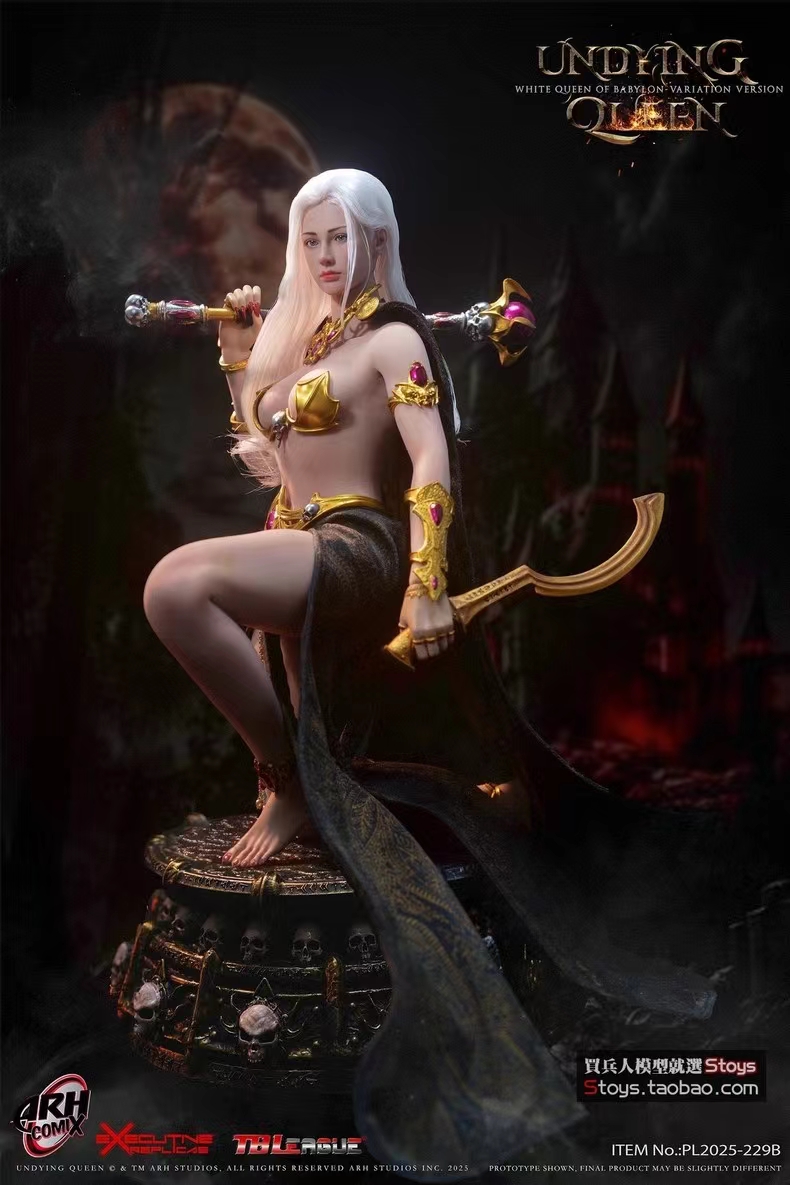 White Queen of Babylon 1/6 Scale Action Figure PL2025-229A & PL2025-229B (Licensed)-TBLeague Pre-sale-KWII-GK