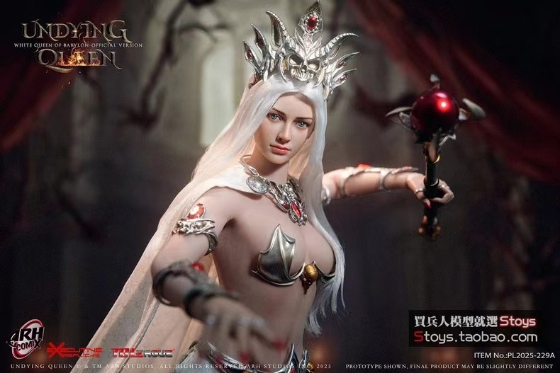 White Queen of Babylon 1/6 Scale Action Figure PL2025-229A & PL2025-229B (Licensed)-TBLeague Pre-sale-KWII-GK