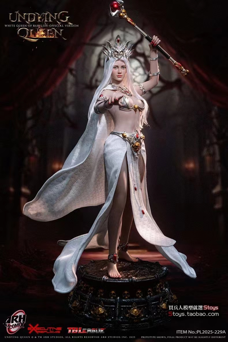 White Queen of Babylon 1/6 Scale Action Figure PL2025-229A & PL2025-229B (Licensed)-TBLeague Pre-sale-KWII-GK