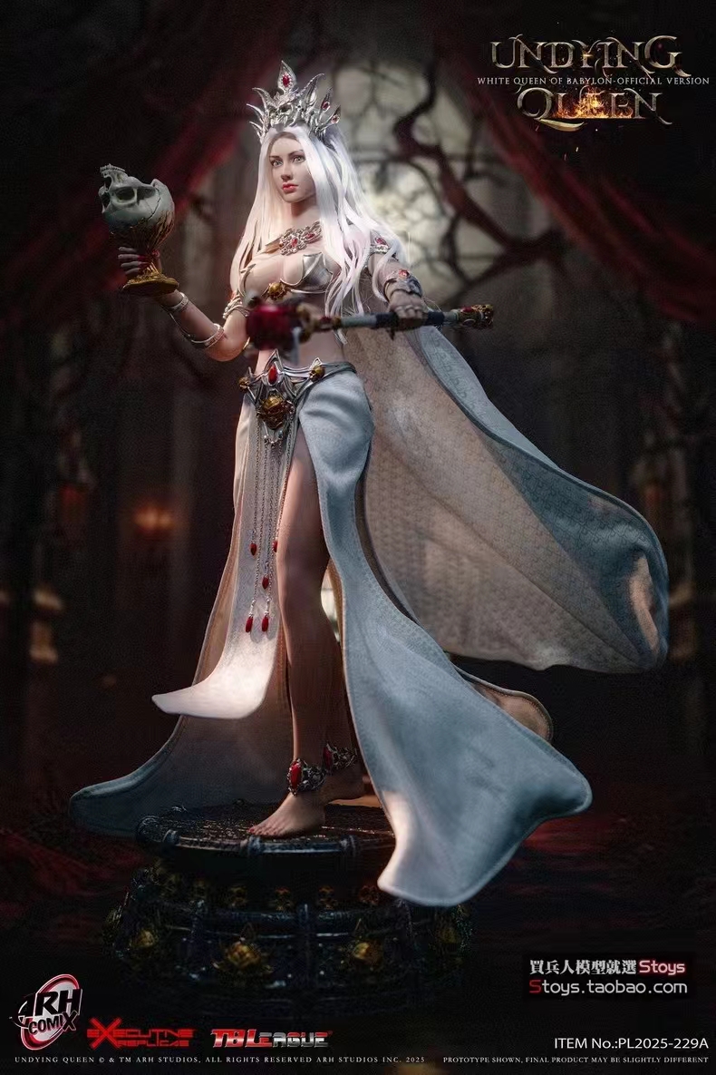 White Queen of Babylon 1/6 Scale Action Figure PL2025-229A & PL2025-229B (Licensed)-TBLeague Pre-sale-KWII-GK