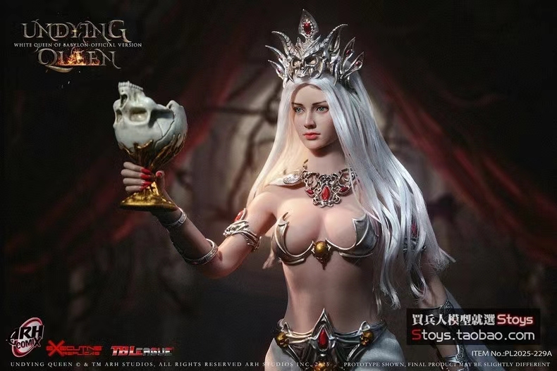 White Queen of Babylon 1/6 Scale Action Figure PL2025-229A & PL2025-229B (Licensed)-TBLeague Pre-sale-KWII-GK