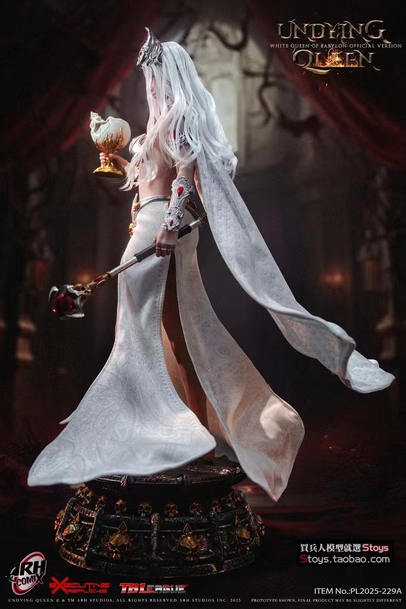 White Queen of Babylon 1/6 Scale Action Figure PL2025-229A & PL2025-229B (Licensed)-TBLeague Pre-sale-KWII-GK
