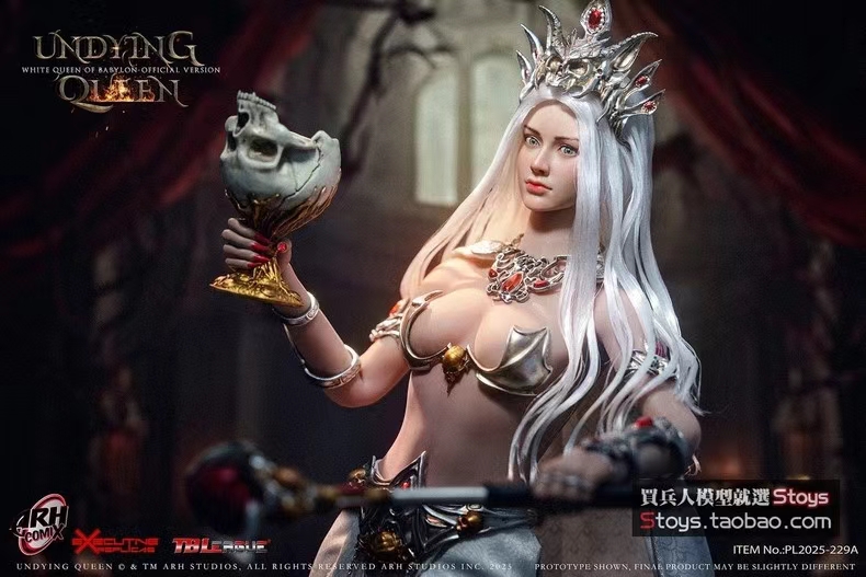 White Queen of Babylon 1/6 Scale Action Figure PL2025-229A & PL2025-229B (Licensed)-TBLeague Pre-sale-KWII-GK