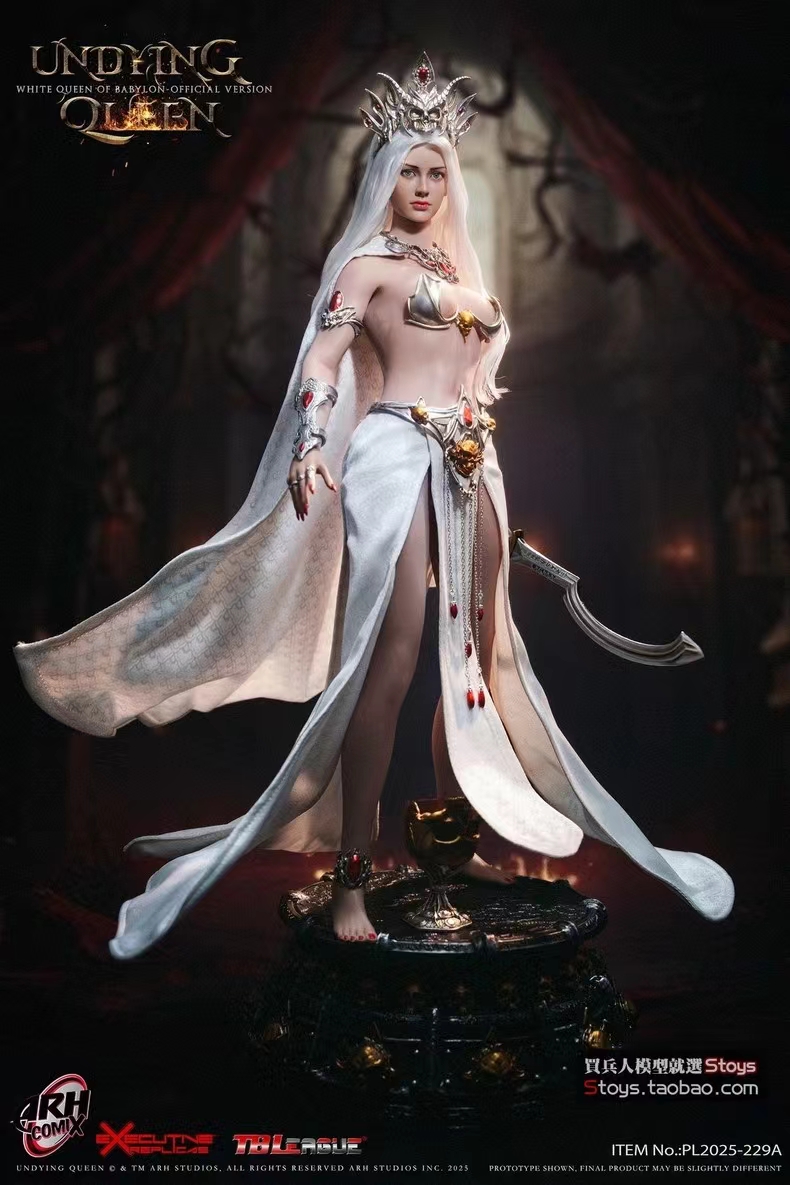 White Queen of Babylon 1/6 Scale Action Figure PL2025-229A & PL2025-229B (Licensed)-TBLeague Pre-sale-KWII-GK