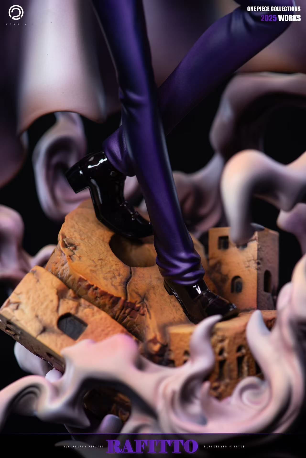 One Piece The Captain of the Blackbeard Pirates' Fifth Ship-Laffitt Statue GK-C2 Studio Pre-sale