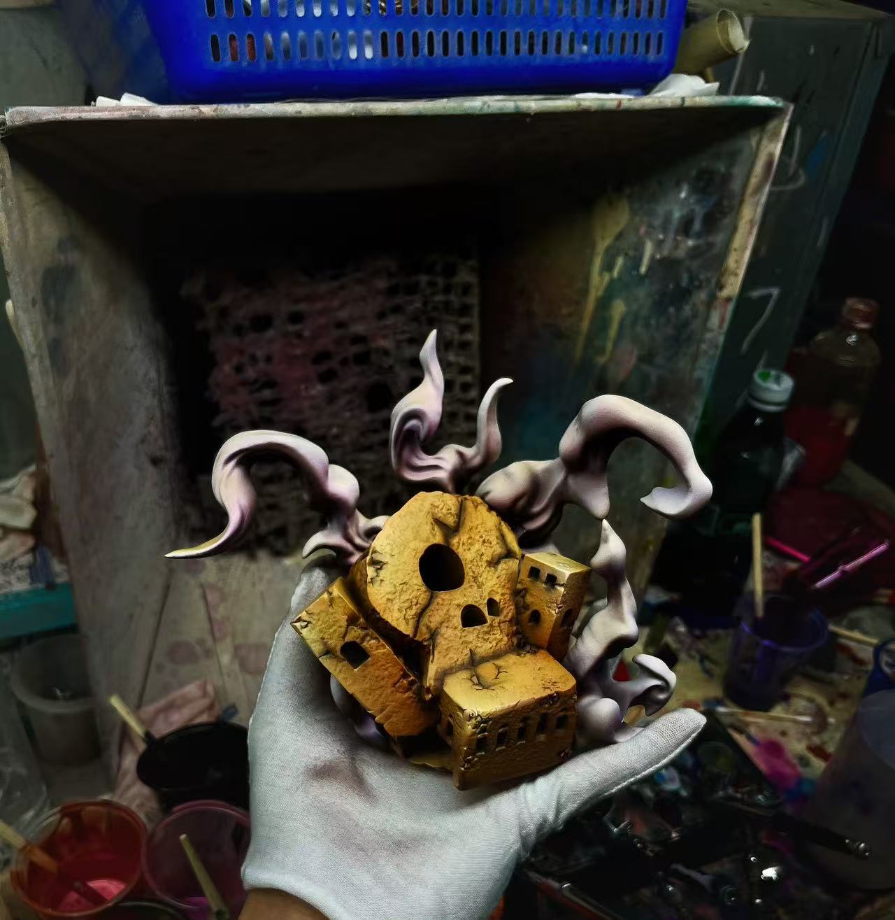 One Piece The Captain of the Blackbeard Pirates' Fifth Ship-Laffitt Statue GK-C2 Studio Pre-sale