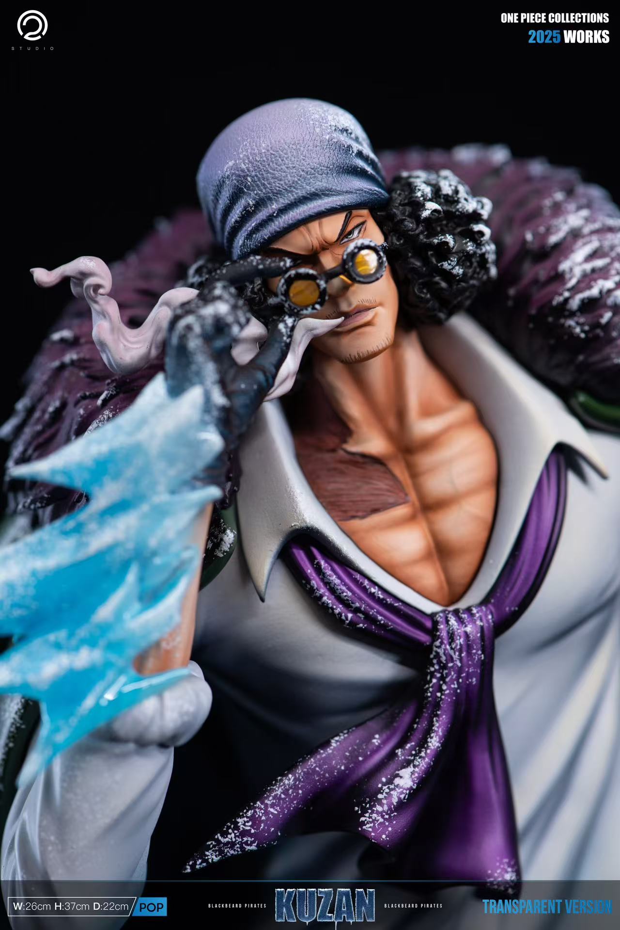 One Piece Blackbeard Pirates Captain Kuzan Statue GK-C2 STUDIO Pre-sale