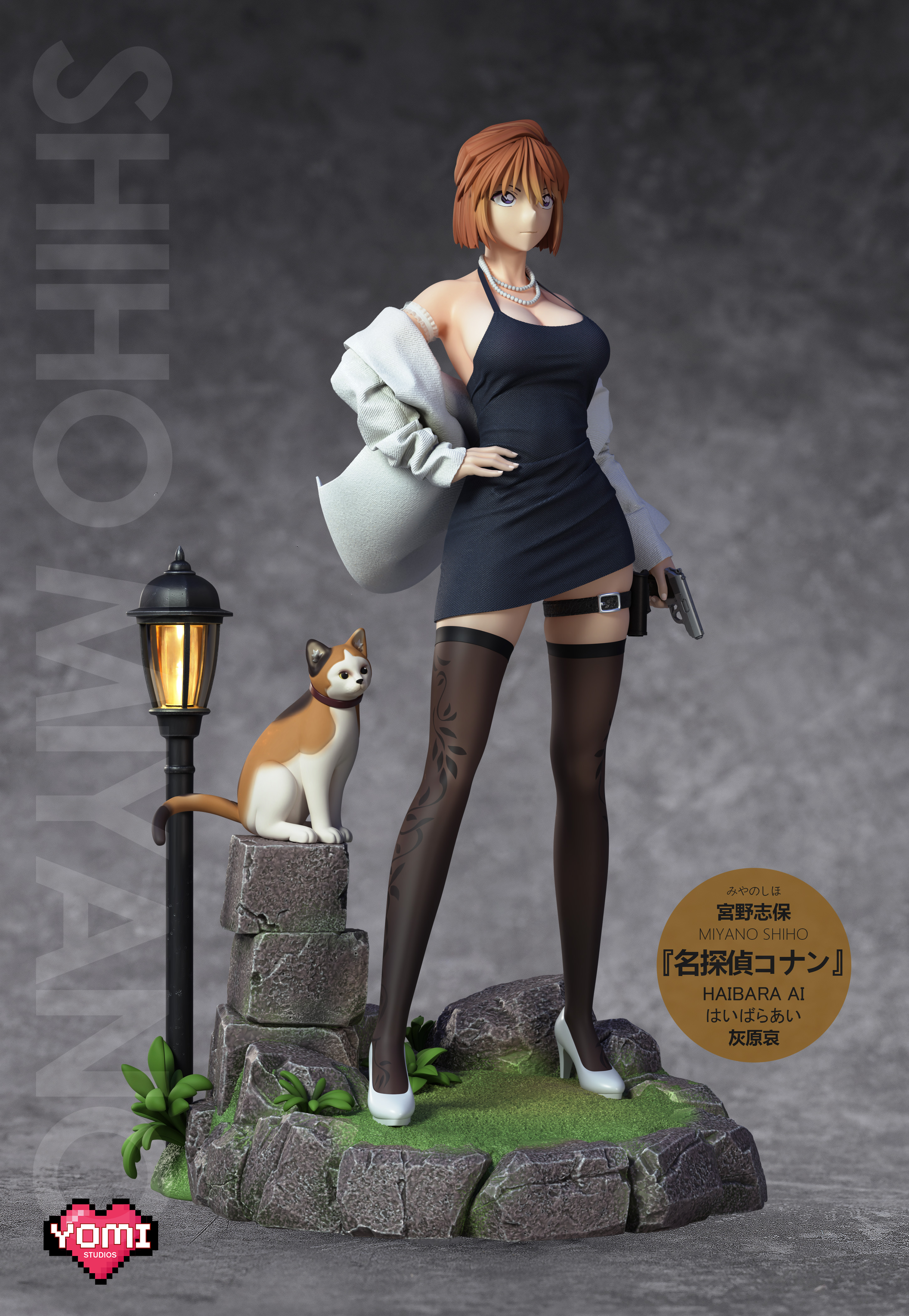 Detective Conan-Shiho Miyano 1/6 statue GK-YOMI STUDIO pre-sale