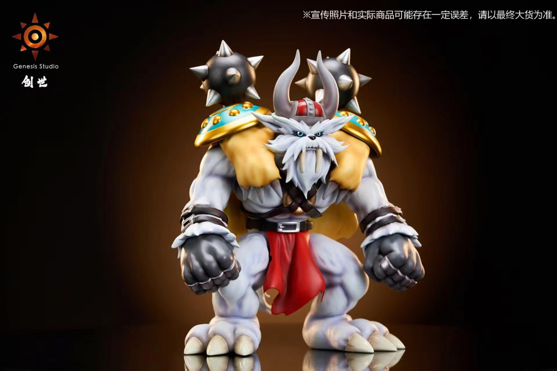 Digimon Protagonist Group Honest Evolution Chain 03 Vikemon Statue GK -Genesis Studio Pre-sale