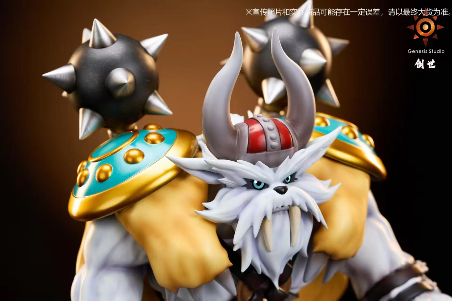 Digimon Protagonist Group Honest Evolution Chain 03 Vikemon Statue GK -Genesis Studio Pre-sale