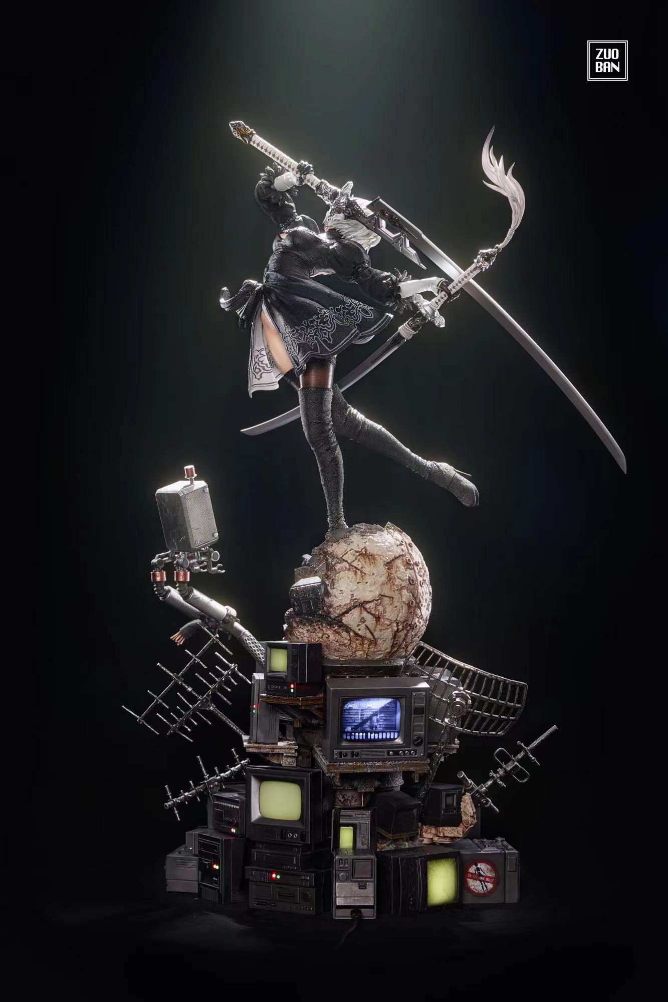 NieR: Automata 2B Remember 1728 Statue GK-ZuoBan Studio Pre-sale