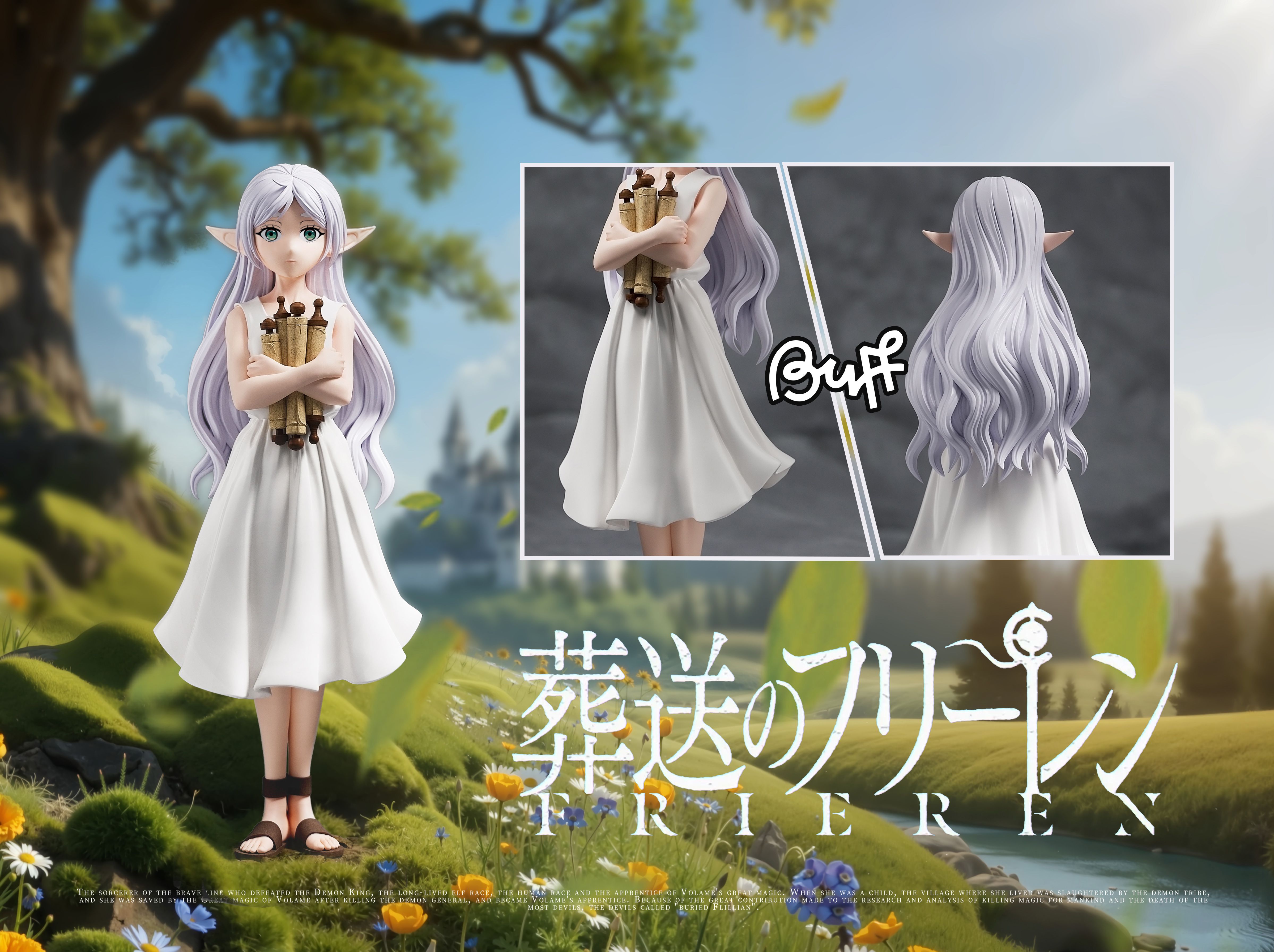 Frieren: Beyond Journey's End 002 Childhood Frieren Statue GK-Buff Studio Pre-sale