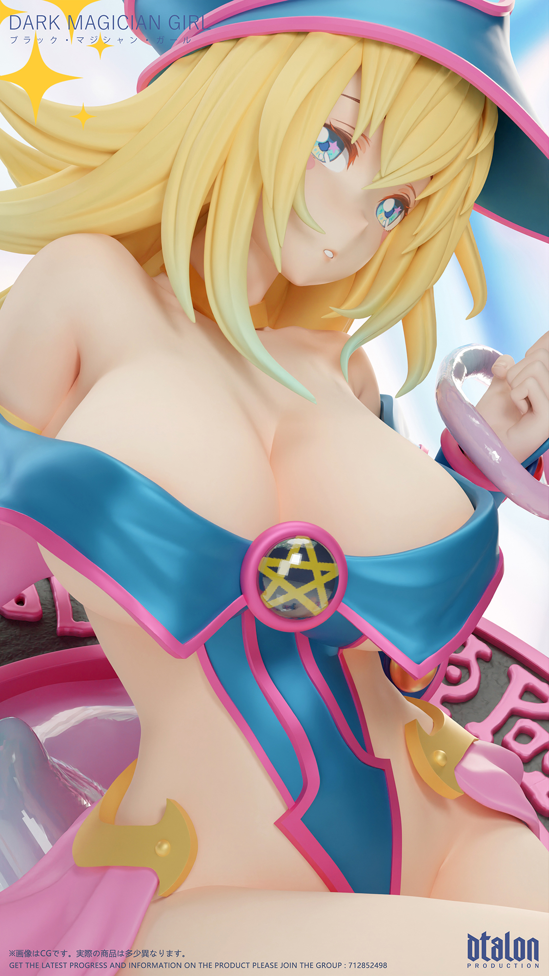 Yu-Gi-Oh! Dark Magician Girl 1/6 Statue GK-Dtalon Studio Pre-sale-KWII-GK