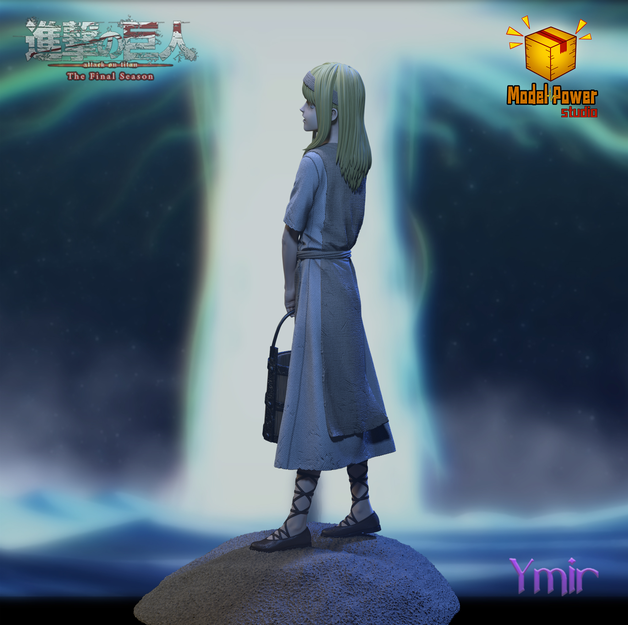 Attack on Titan 08 Ymir Fritz Statue GK-Model Power Studio Pre-sale