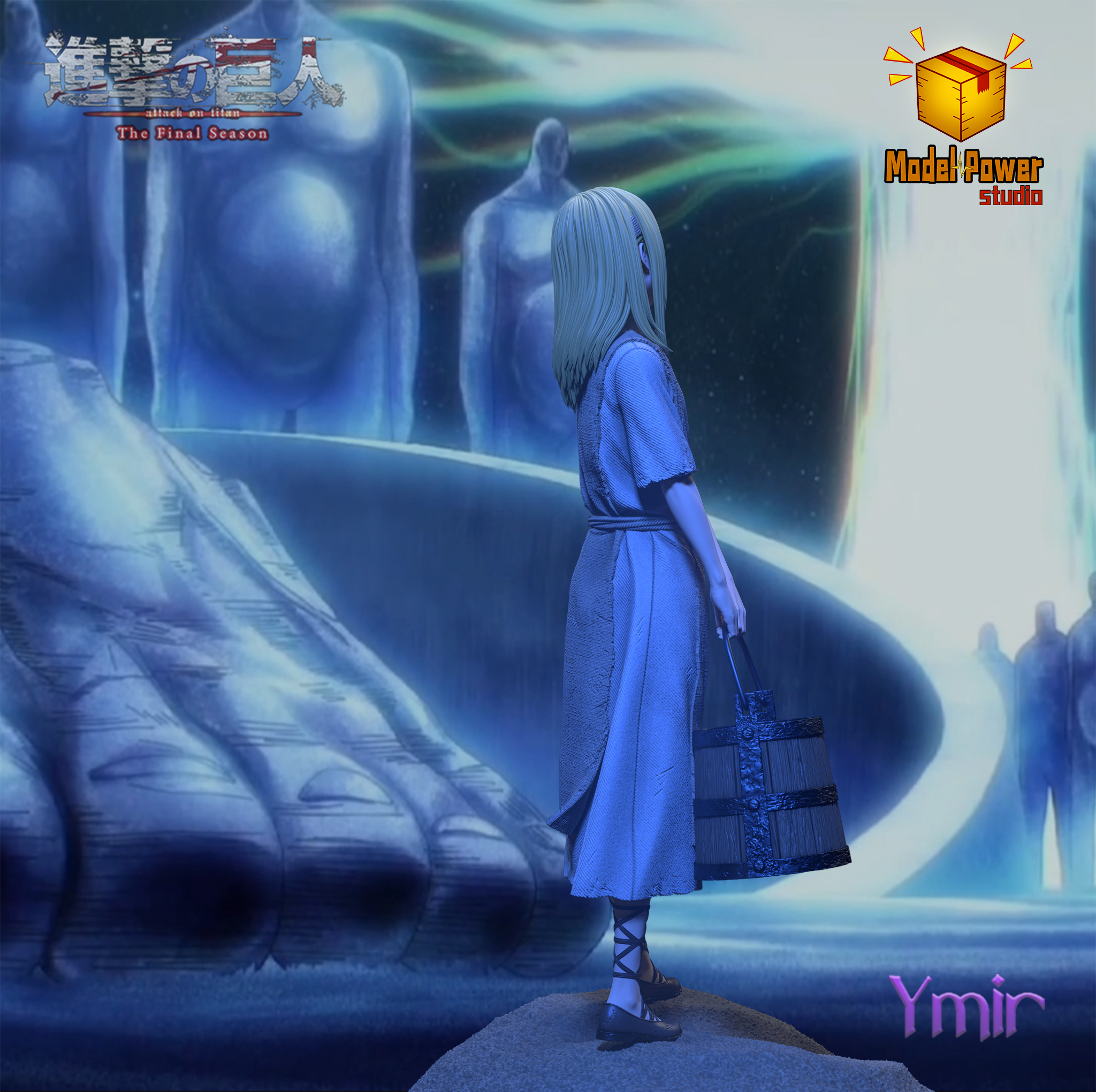 Attack on Titan 08 Ymir Fritz Statue GK-Model Power Studio Pre-sale