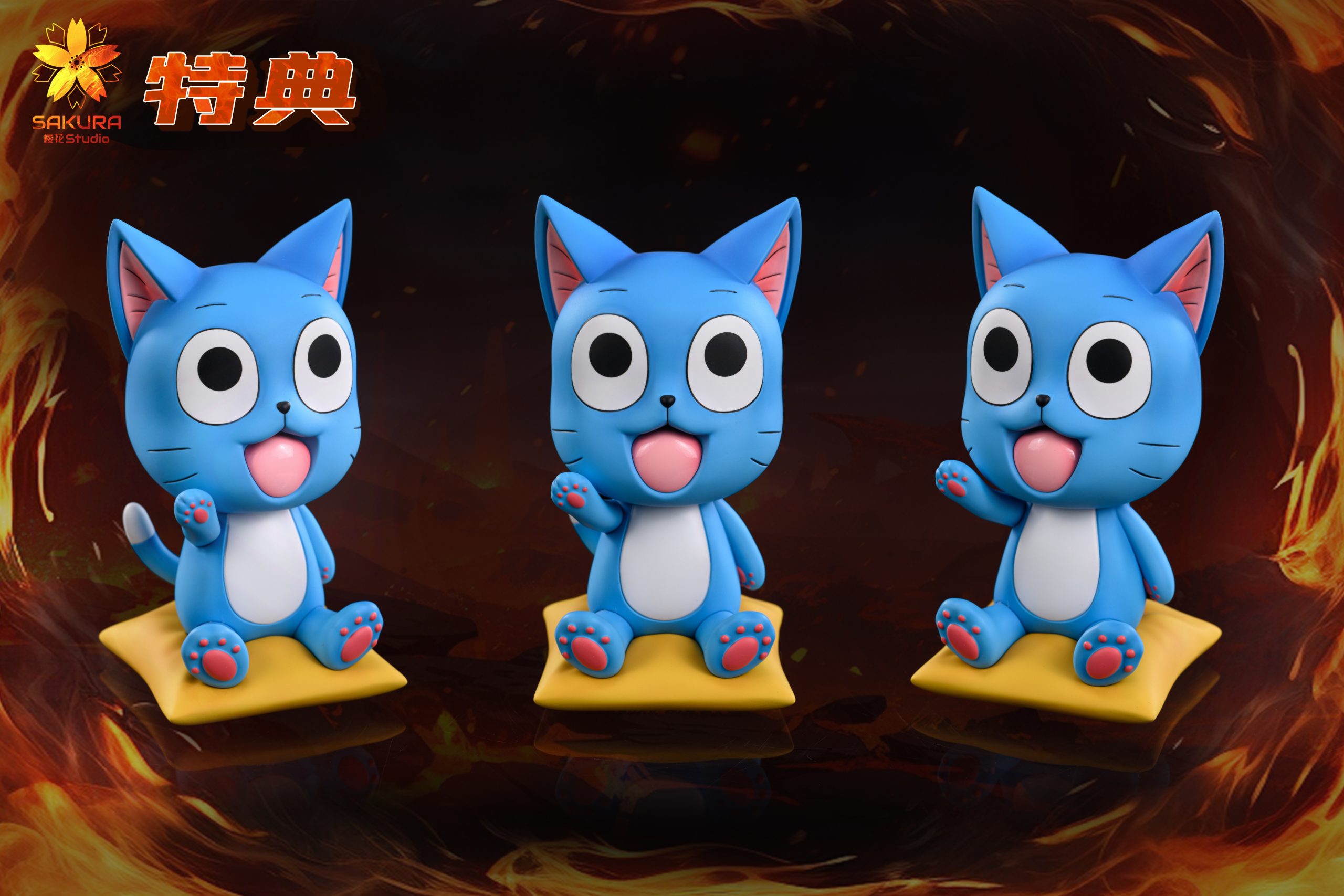 Fairy Tail 01 The Fire Dragon Natsu Dragneel STATUE GK-SAKURA Studio Pre-sale