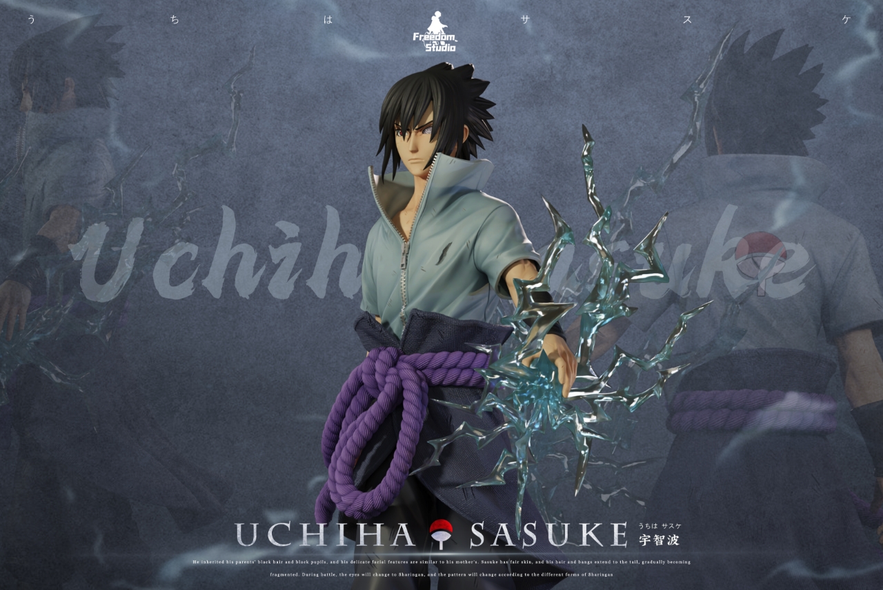 Naruto Uchiha Sasuke Statue GK-Freedom Studio Pre-sale