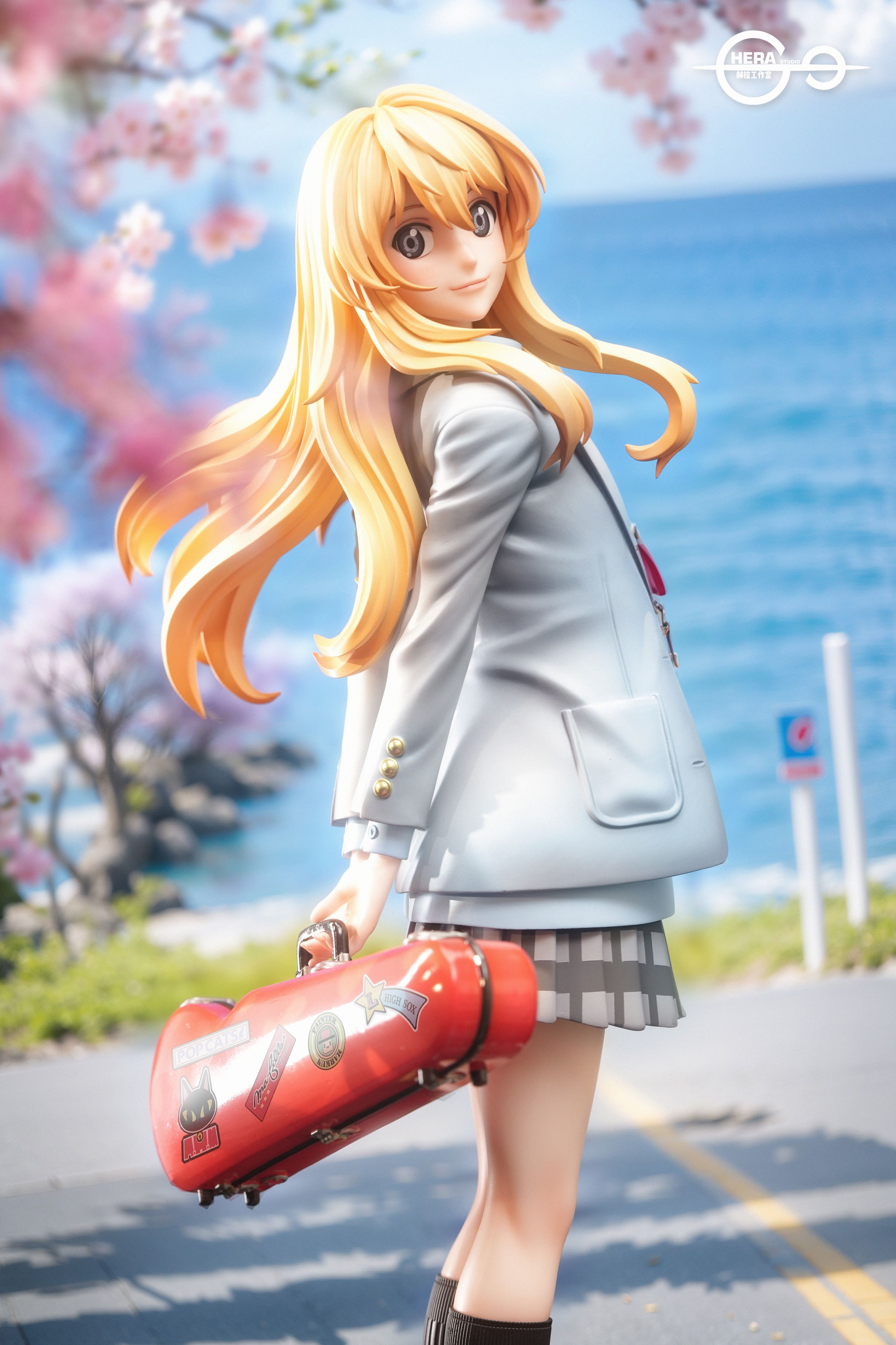 Your Lie in April Kaori Miyazono 1/4 Statue GK-HeRa Studio Pre-sale