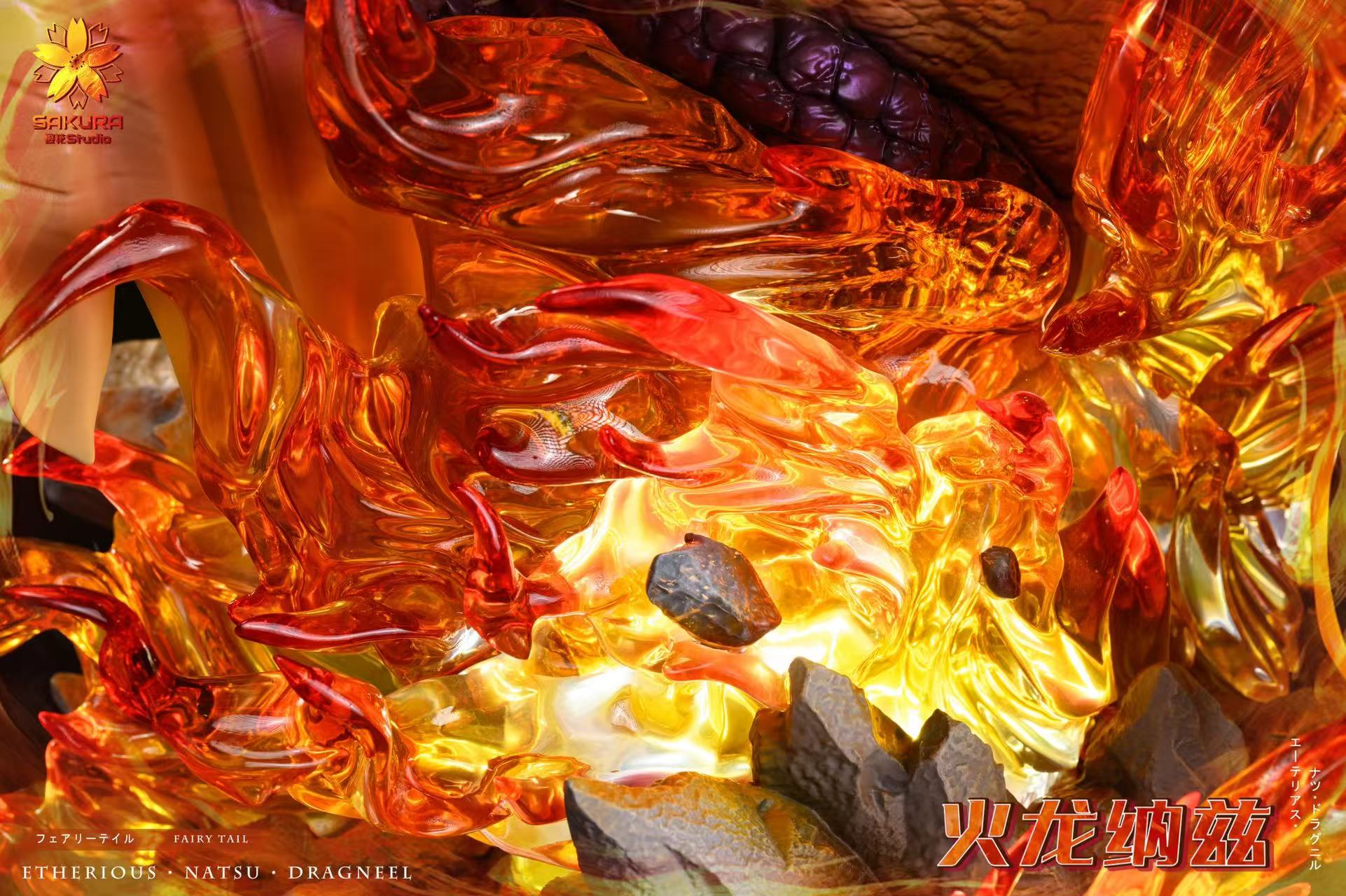 Fairy Tail 01 The Fire Dragon Natsu Dragneel STATUE GK-SAKURA Studio Pre-sale