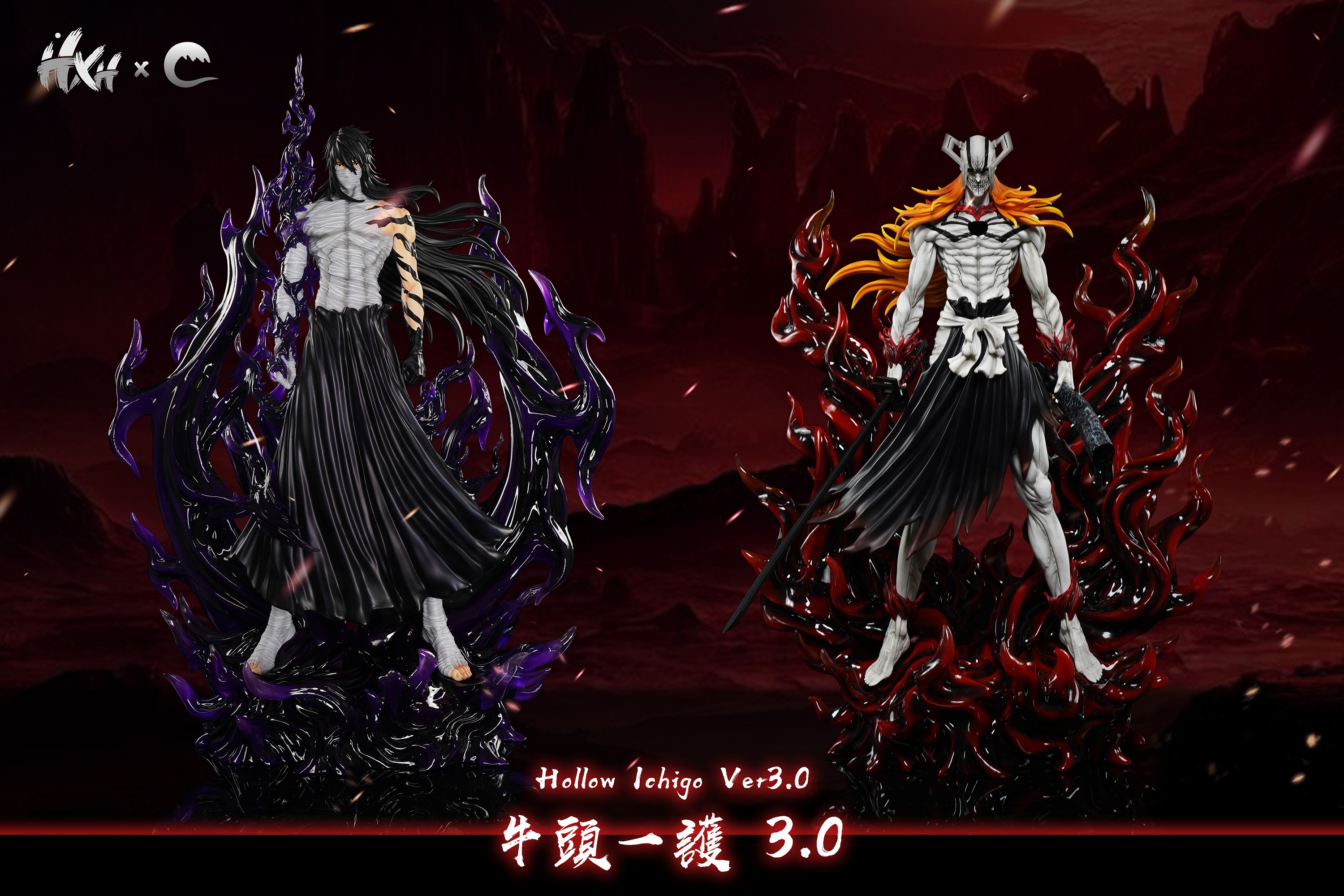 BLEACH Hollowfication Ichigo Kurosaki 3.0 STATUE GK-CHENG Studio Pre-sale