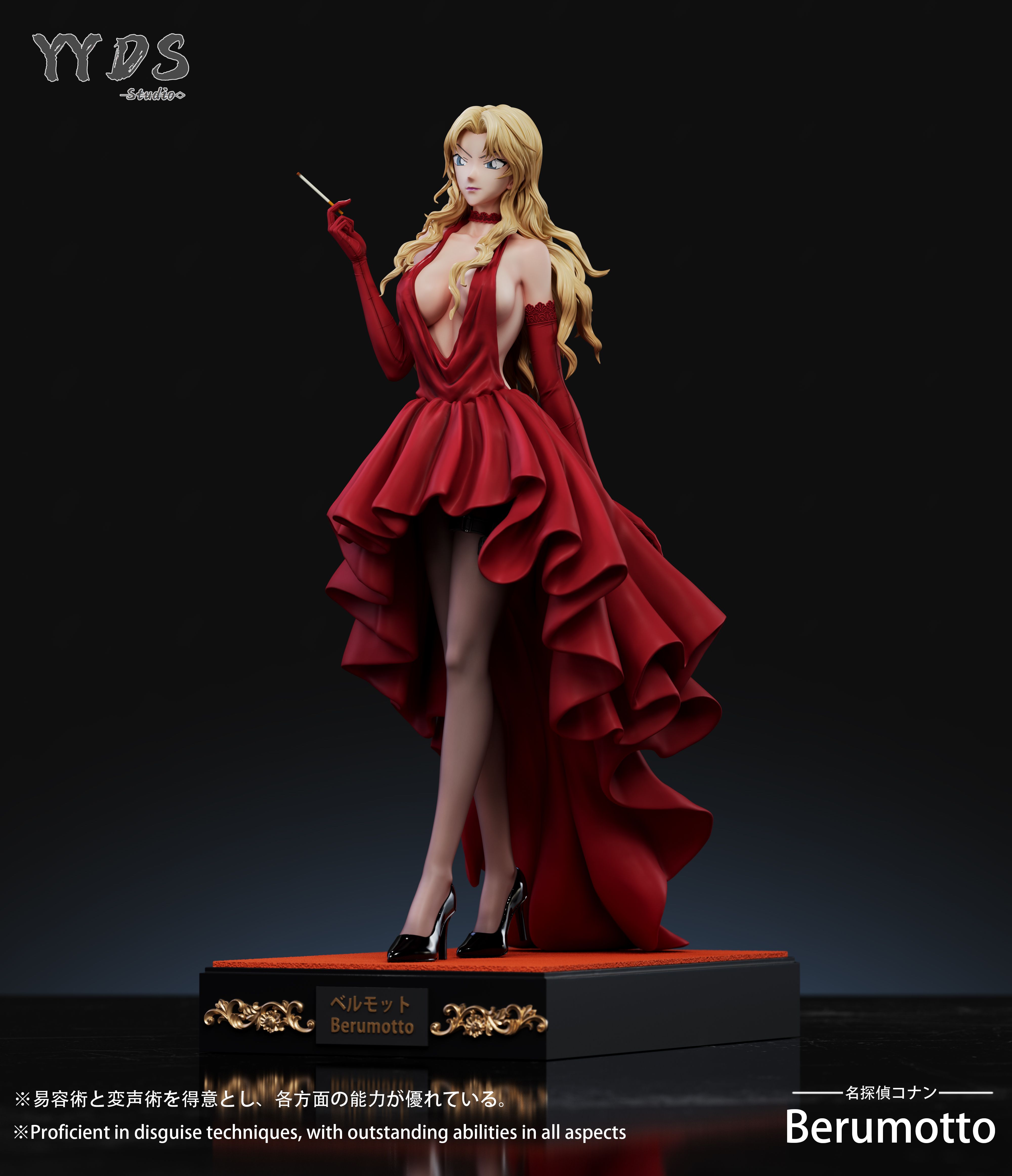 Detective Conan Vermouth Dress 1/6 Statue GK STATUE GK-YYDS Studio Pre-sale