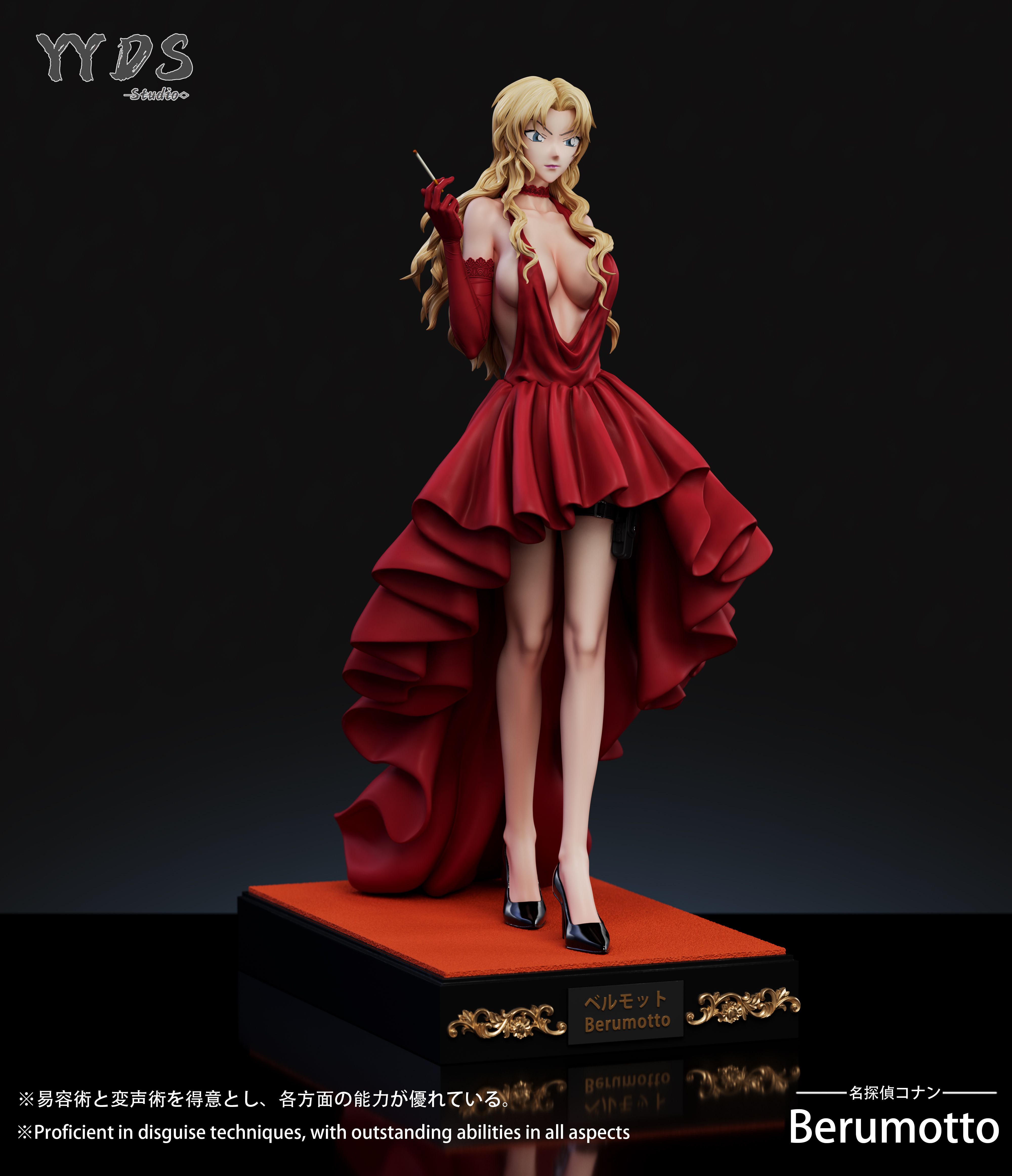 Detective Conan Vermouth Dress 1/6 Statue GK STATUE GK-YYDS Studio Pre-sale