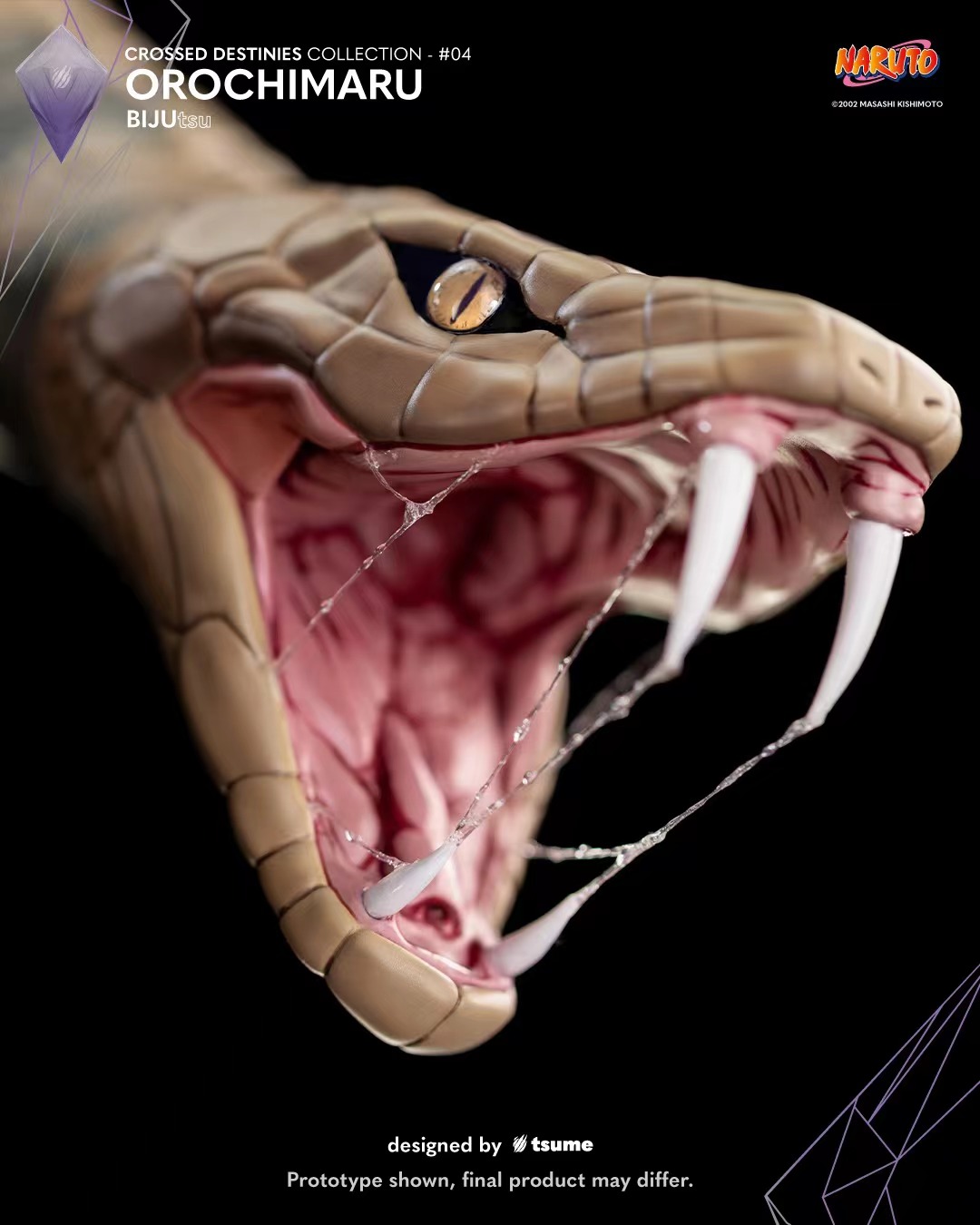 Naruto Orochimaru BIJUtsu (Licensed) 1/4 STATUE GK-TSUME Studio Pre-sale