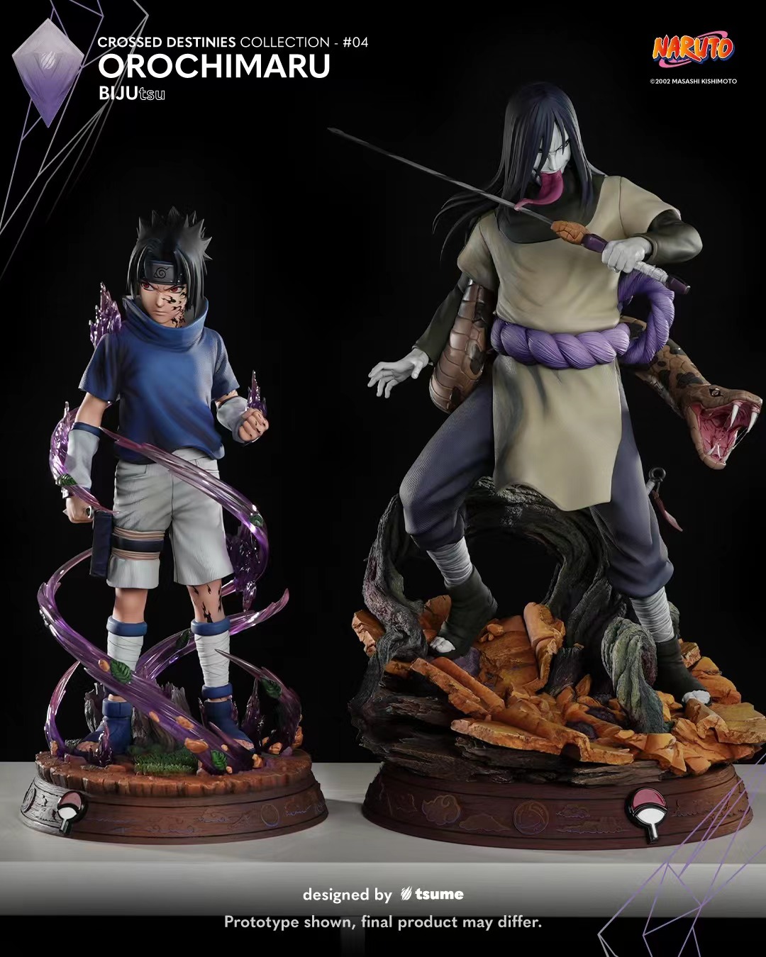 Naruto Orochimaru BIJUtsu (Licensed) 1/4 STATUE GK-TSUME Studio Pre-sale