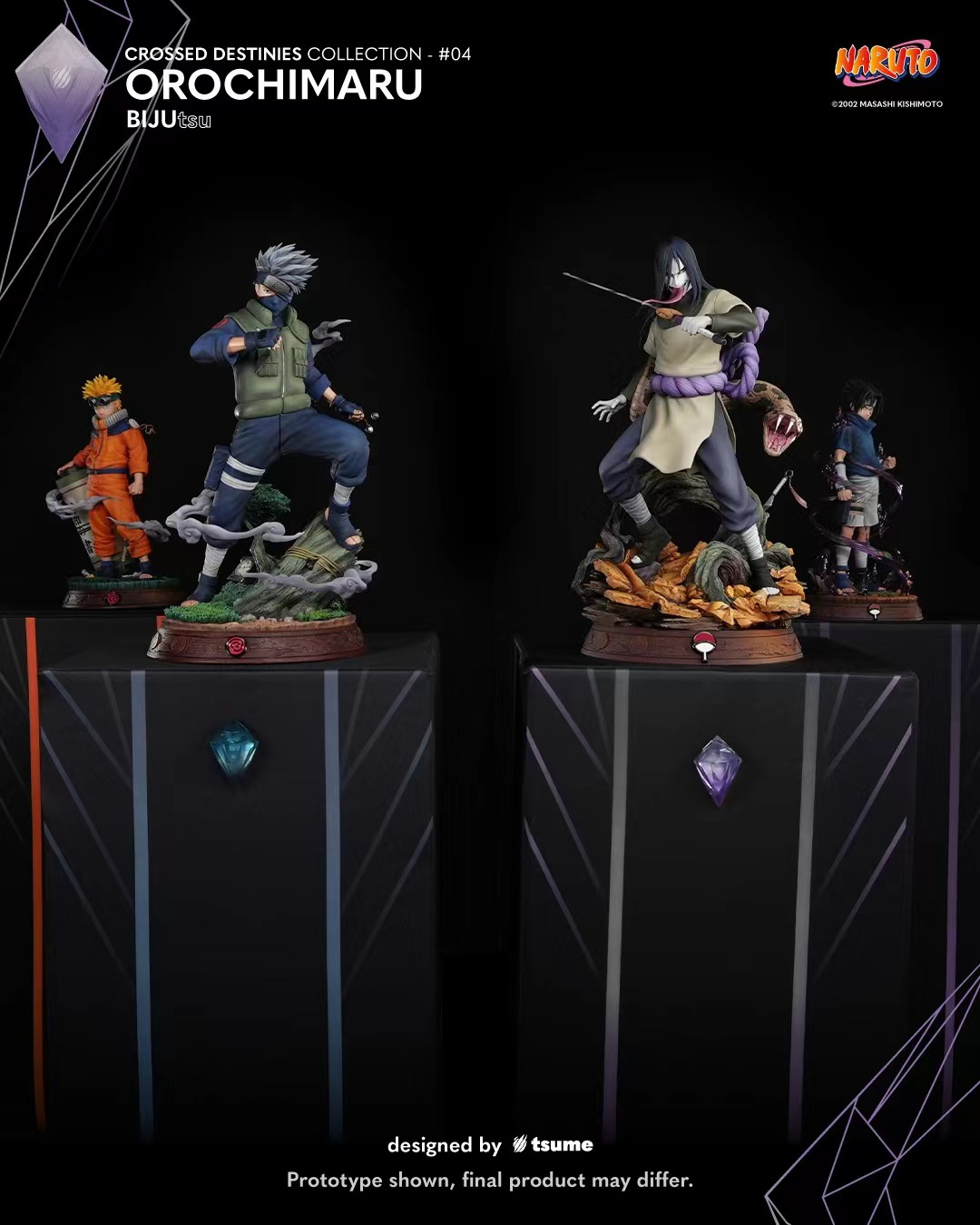 Naruto Orochimaru BIJUtsu (Licensed) 1/4 STATUE GK-TSUME Studio Pre-sale