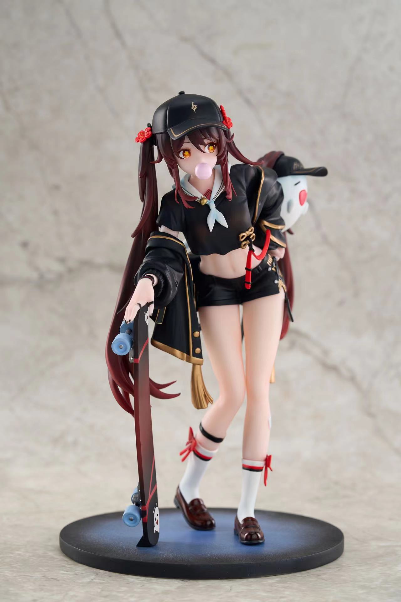 In stock-Genshin Impact Skateboard Walnut 1/7 STATUE GK-coco Studio