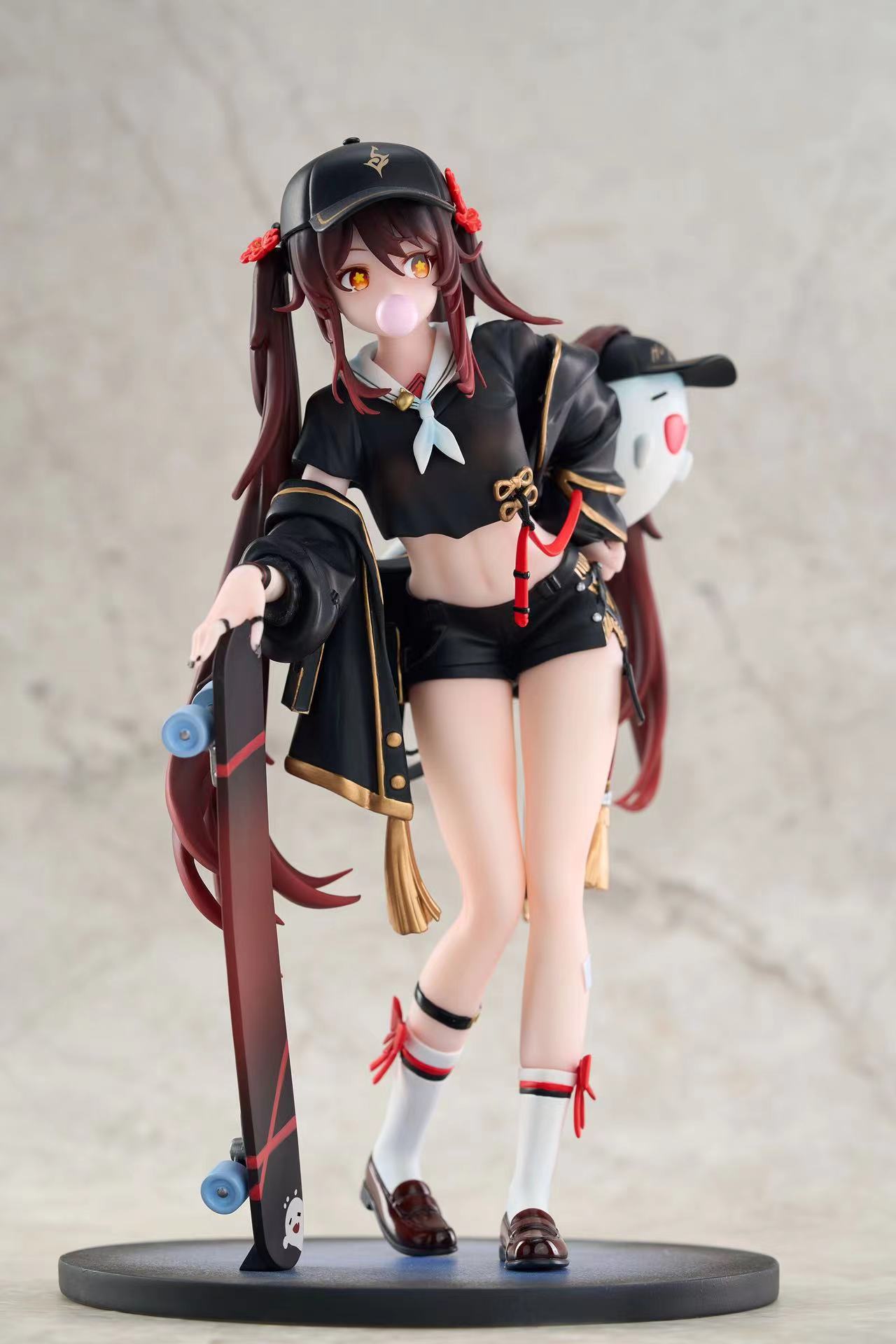 In stock-Genshin Impact Skateboard Walnut 1/7 STATUE GK-coco Studio