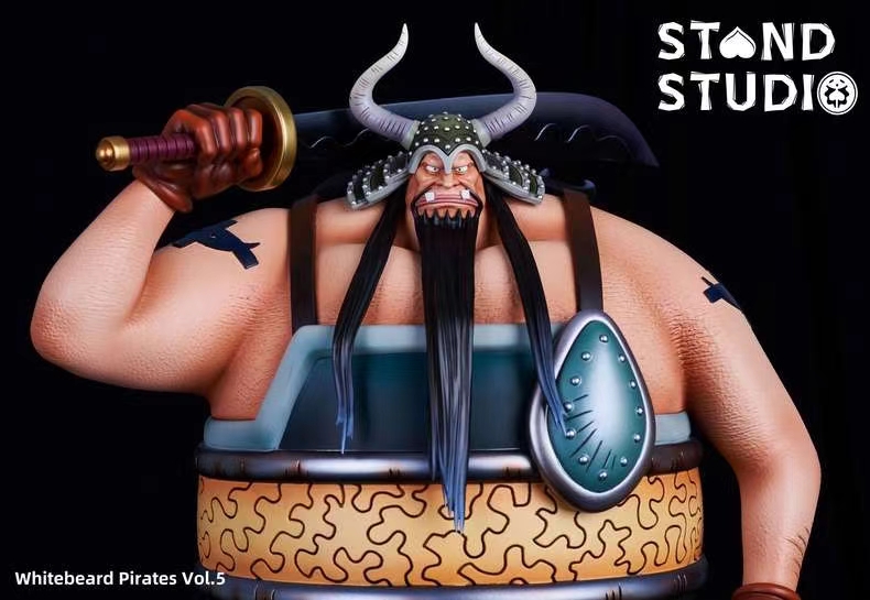 In stock-One Piece Whitebeard Pirates 5th Buffalo Atmos 1/7 STATUE GK-Stand Studio