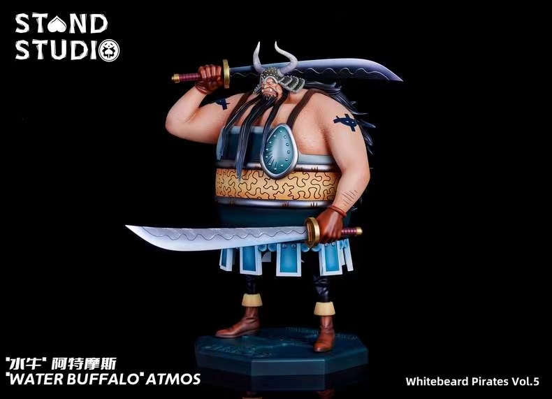 In stock-One Piece Whitebeard Pirates 5th Buffalo Atmos 1/7 STATUE GK-Stand Studio