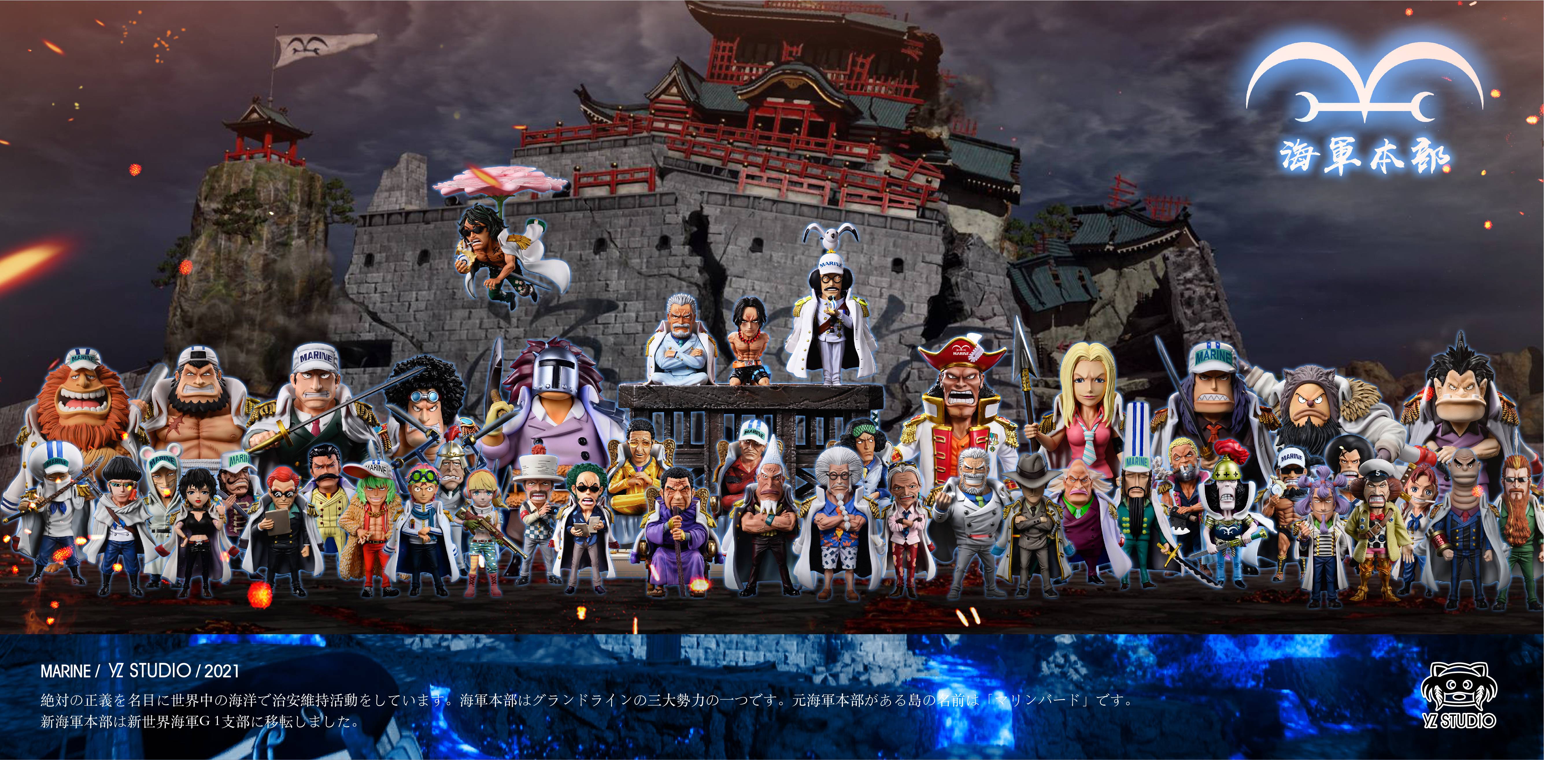 One Piece Egghead Arc #9 Guillotine-YZ Studio Pre-sale